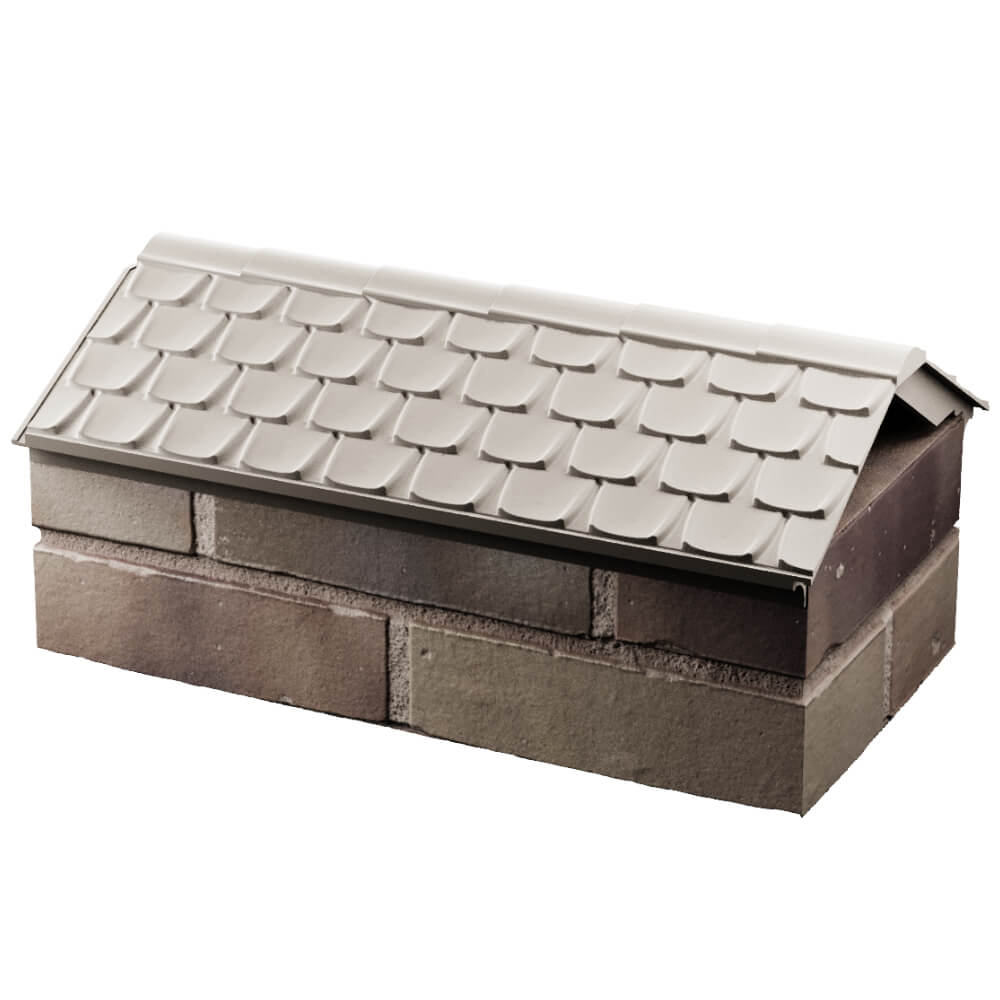 Парапет Zking Эльбрус Бежевый с посадкой на 1 кирпич (255мм) в Калининграде фото