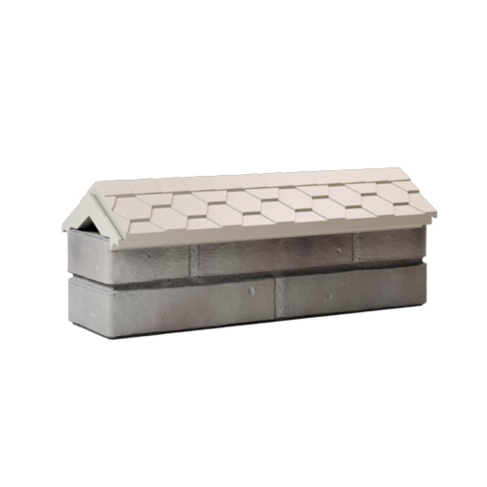 Парапет Zking Эверест Бежевый с посадкой на 0.5 кирпича (130мм) Калининград фото