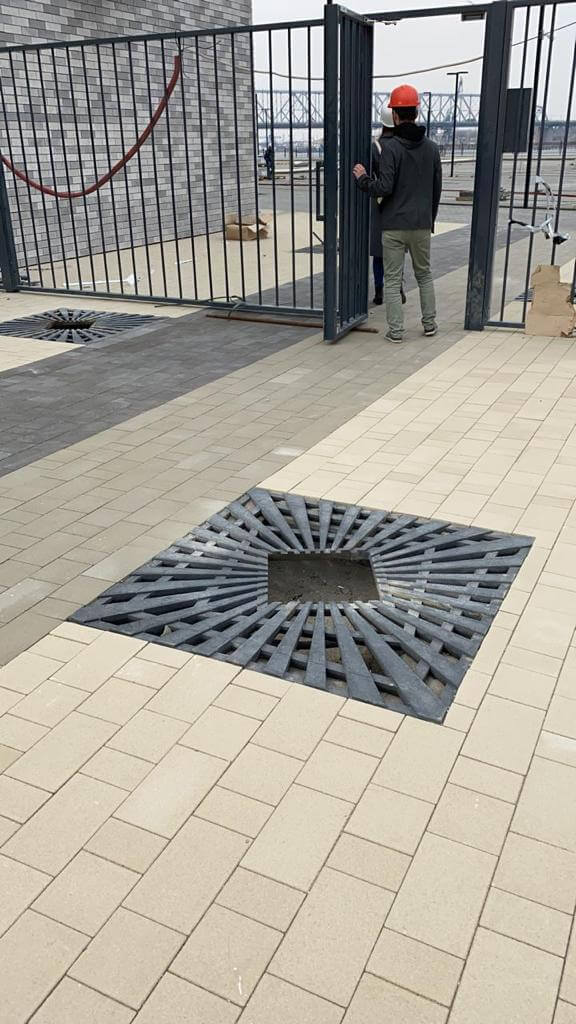 Приствольная решетка для дерева ZKING ATMOSPHERE 1.2х1.2м Черная в Калининграде фото