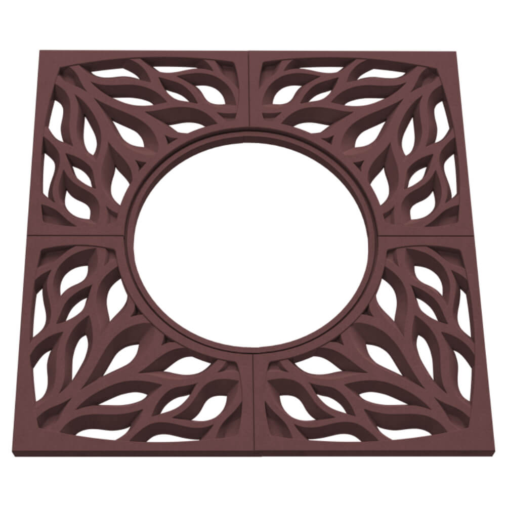 Приствольная решетка для дерева ZKING CRUST 1.2х1.2м Коричневая в Калининграде фото