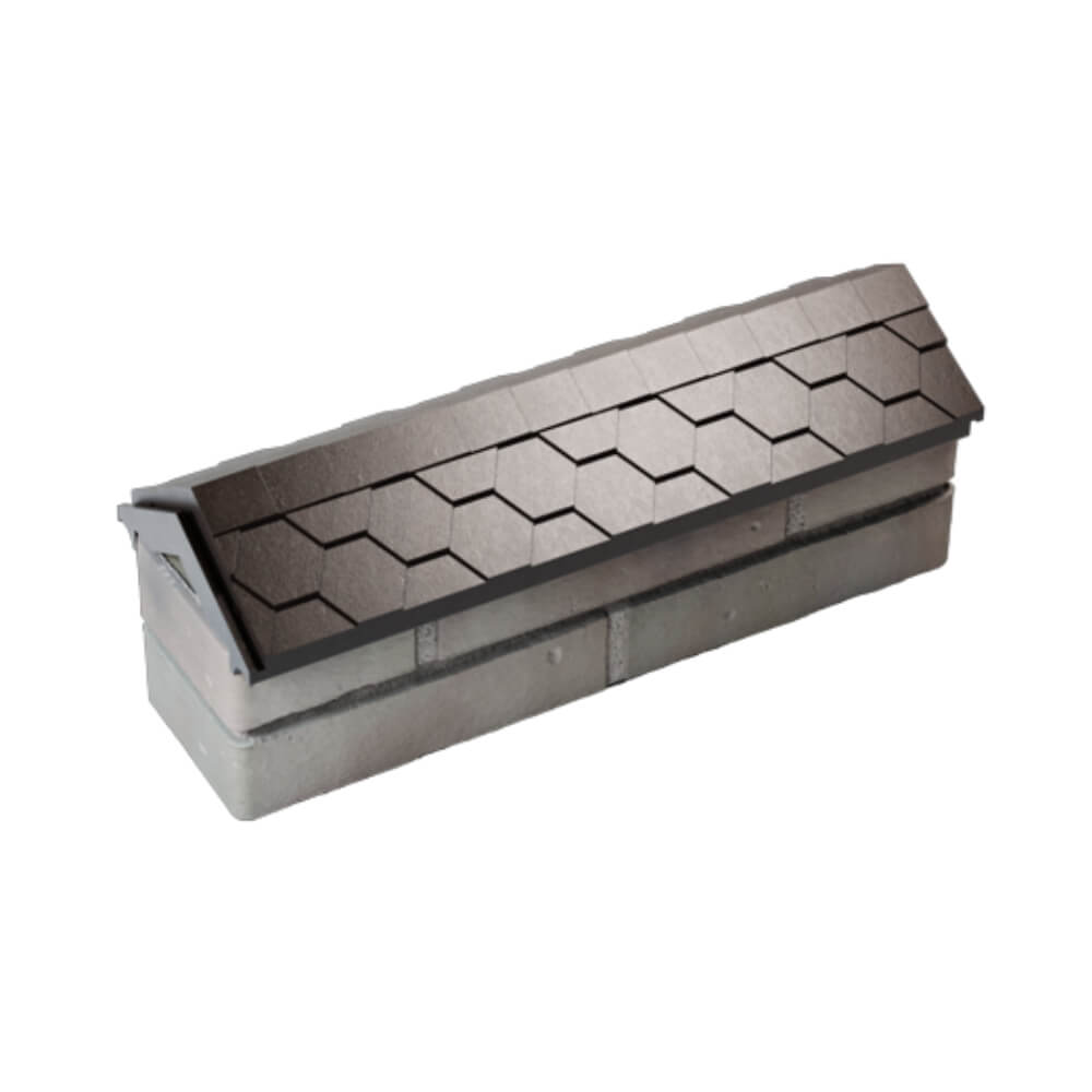 Парапет Zking Эверест Коричневый с посадкой на 0.5 кирпича (130мм) в Калининграде фото