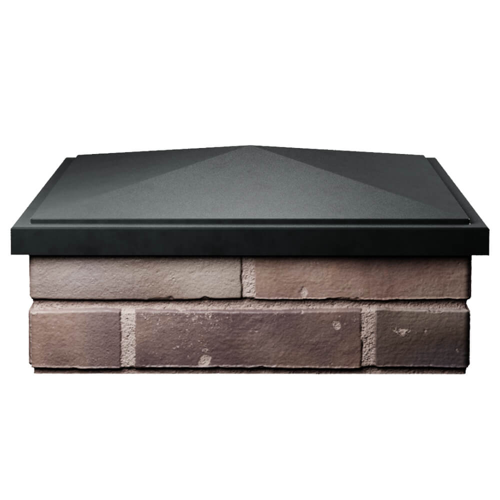 Колпак Zking БонаМоно Черный на столб 2х2 кирпича (515х515, 530х530мм) Калининград фото