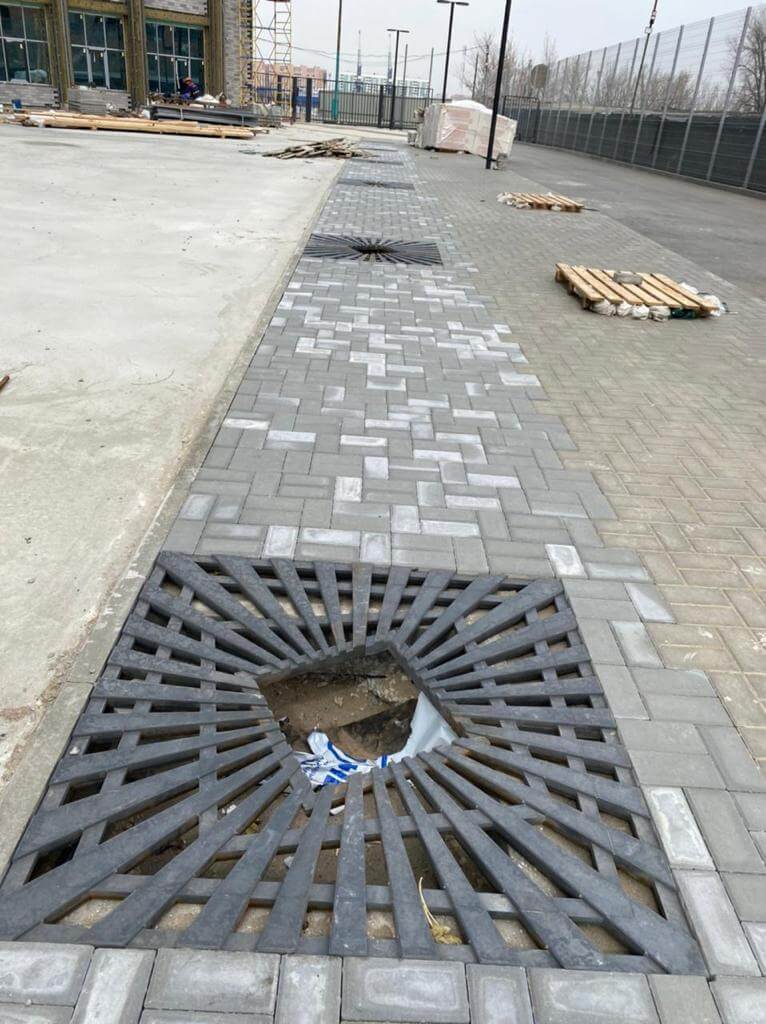 Приствольная решетка для дерева ZKING ATMOSPHERE 1.2х1.2м Черная в Калининграде фото