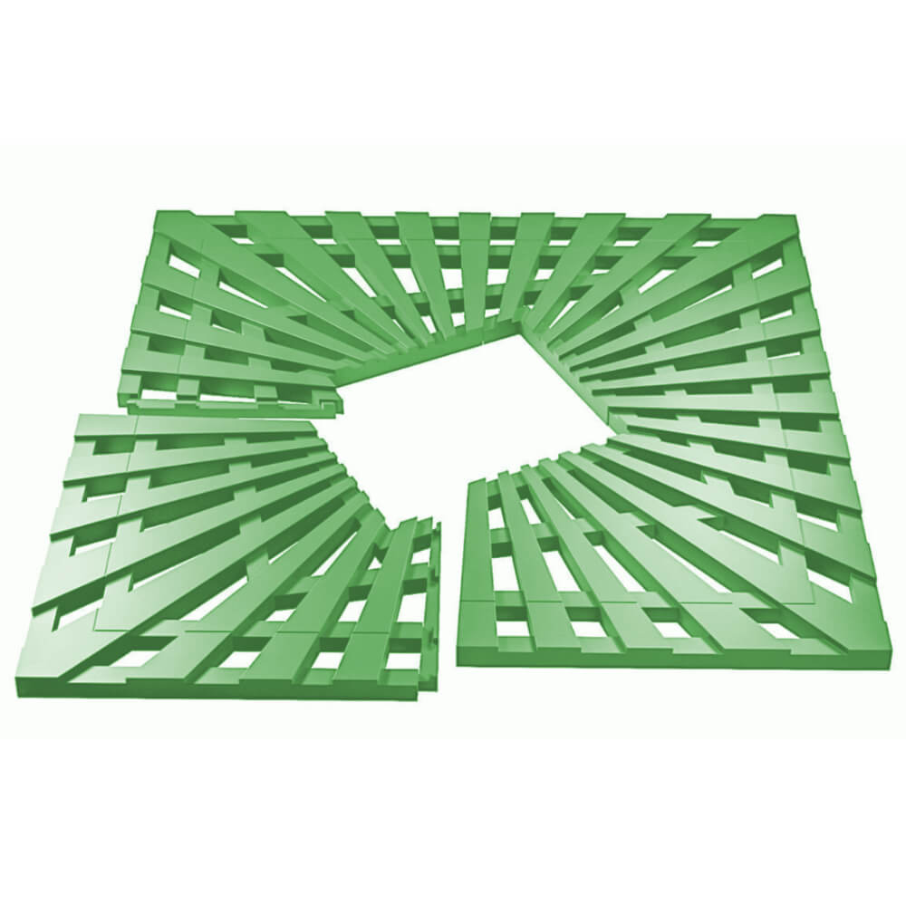 Приствольная решетка для дерева ZKING ATMOSPHERE 1.2х1.2м Зеленая в Калининграде фото