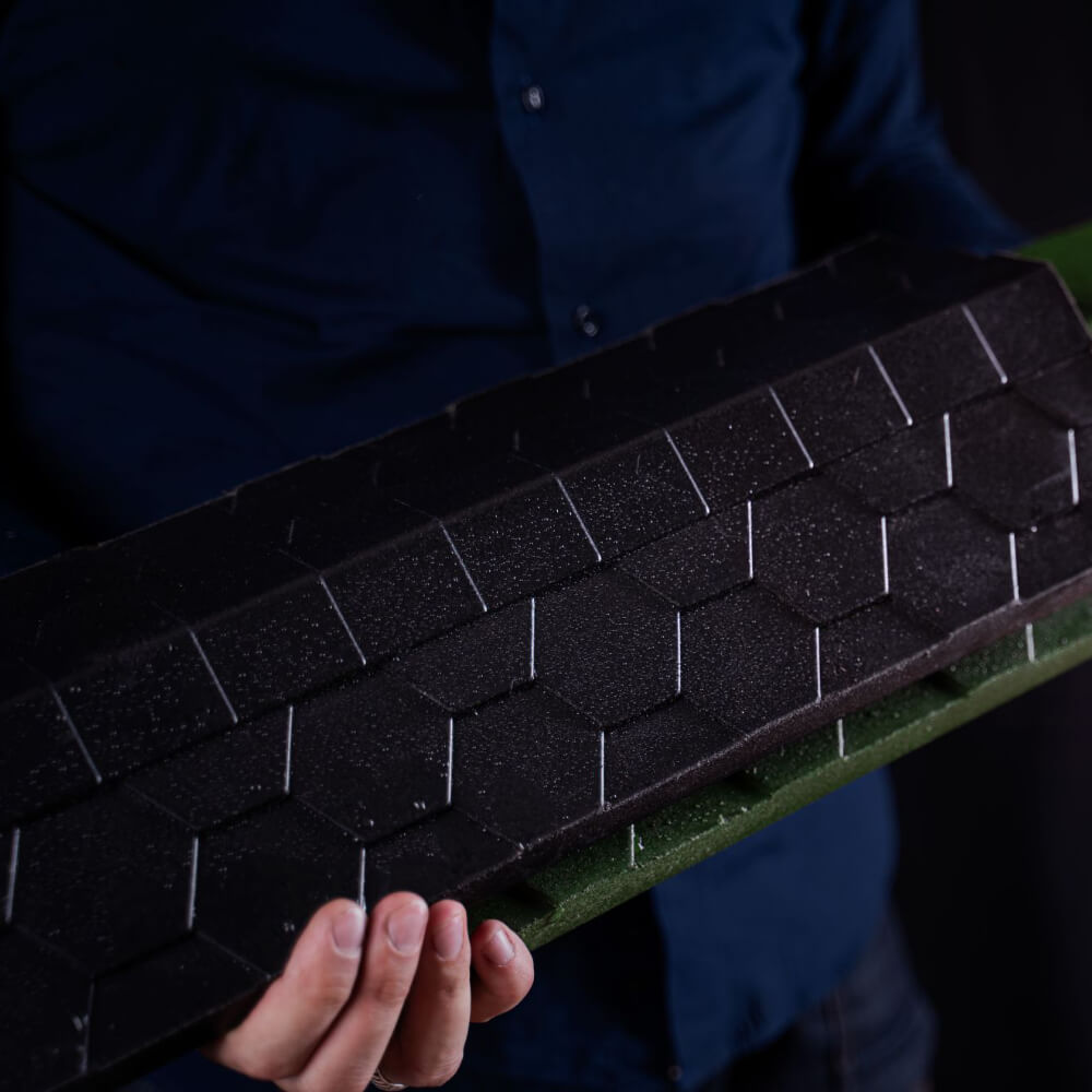 Парапет Zking Эверест Черный с посадкой на 1 кирпич (200/225/255мм) в Калининграде фото