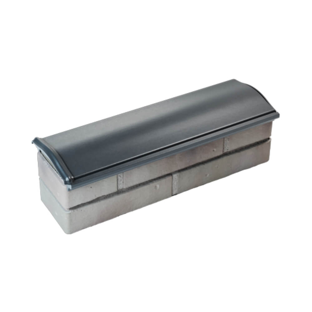 Парапет Zking Монблан Серый посадка на 0.5 кирпича (130мм)