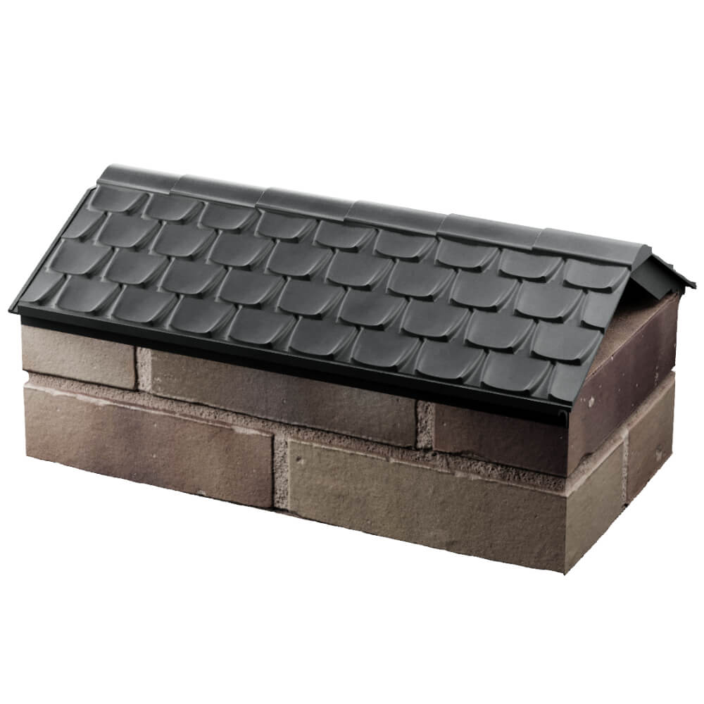 Парапет Zking Эльбрус Серый с посадкой на 1 кирпич (255мм) в Калининграде фото