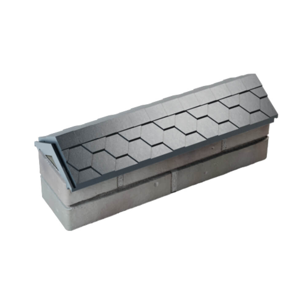 Парапет Zking Эверест Серый с посадкой на 0.5 кирпича (130мм) в Калининграде фото